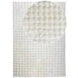 Denna produkten heter Rabbit Bubble, tillverkad av Polyester material med en vacker Offwhite färg - SE Mattor