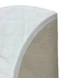 Denna produkten heter Rabbit Fur, tillverkad av Polyester material med en vacker Vit färg - SE Mattor