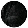 Denna produkten heter Rabbit Fur, tillverkad av Polyester material med en vacker Svart färg - SE Mattor