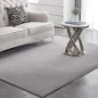 Denna produkten heter Rabbit Eco, tillverkad av Polyester material med en vacker Silver färg - SE Mattor