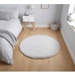 Denna produkten heter Rabbit Fur, tillverkad av Polyester material med en vacker Silver färg - SE Mattor
