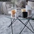 Denna produkten heter Silky, tillverkad av Polyester material med en vacker Kräm färg - SE Mattor