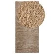 Denna produkten heter Softy, tillverkad av Polypropylen material med en vacker Mörkbeige färg - SE Mattor