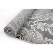 Denna produkten heter Thema Bay, tillverkad av Polyester material med en vacker Grå färg - SE Mattor