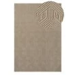 Denna produkten heter Twisty Toss, tillverkad av Polyester & Polypropylen material med en vacker Mörkbeige färg - SE Mattor