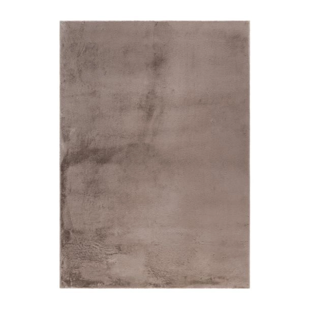 Mjuk Päls-look Matta Eiderelle Taupe