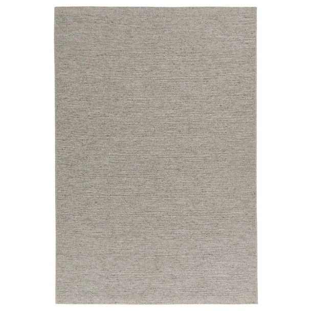Denna produkten heter Manon, tillverkad av Ull & Polyester material med en vacker Grå färg - SE Mattor