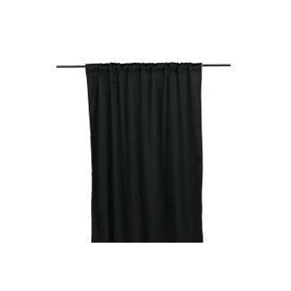 Sammetsgardin 2-pack Lavendelvind Svart