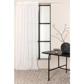 Linnegardin-look 2-Pack Rosendimma Vit