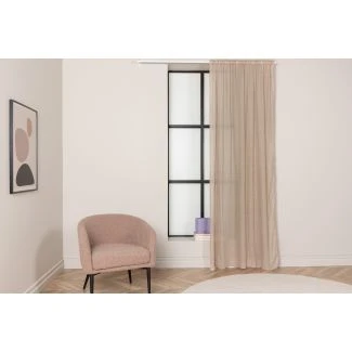 Linnegardin-look 2-Pack Rosendimma Beige