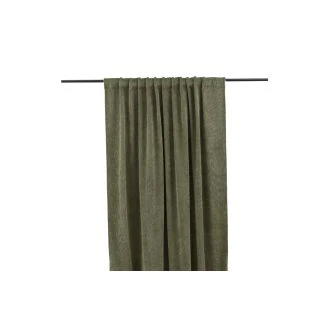 Rumsförmörkande Sammetsgardin 2-pack Kristallglans Grön