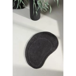 Calcolo Grå Oval Dörrmatta
