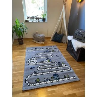 Motive Playtime Grå Barnmatta