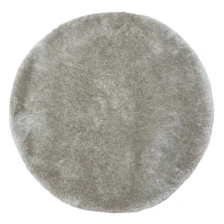 Ryamatta Rund Midelt Beige