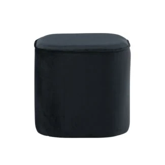 Sittpuff Adela Velvet Svart
