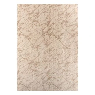 Anki Lude Beige Tvättbar Matta