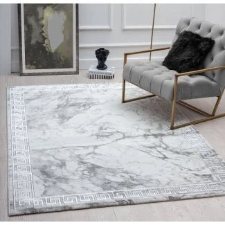 Art Versace Silver Modern matta
