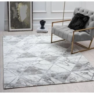 Art Drift Silver Modern Matta