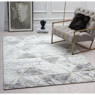 Art Drift Guld Modern Matta