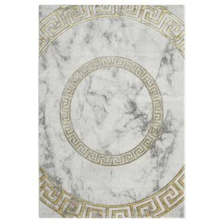 Art Versace Stamp Guld Modern Matta