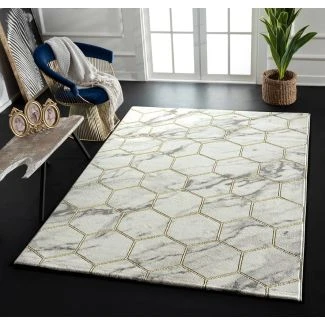 Art Net Guld Modern Matta