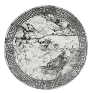 Rund Art Versace Grå