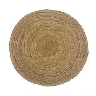 Denna produkten heter Candace Flätan Natur Rund Jutematta i Natur färg från 599,00 kr, tillverkad av Jute material - SE Mattor