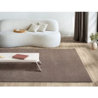 Tvättbar Mjuk Ryamatta Cloudy Taupe