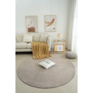 Rund Comfy Greige