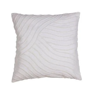 Flow Offwhite Kuddfodral 48x48 cm