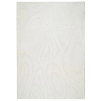 Tvättbar Mjuk Ryamatta Fuzzy Meia Offwhite