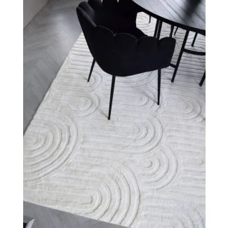 Tvättbar Mjuk Ryamatta Fuzzy Soma Offwhite