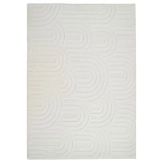 Tvättbar Mjuk Ryamatta Fuzzy Soma Offwhite
