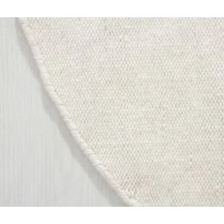 Rund Lunda Offwhite