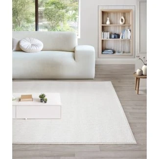 Ullmatta-look Nordic Offwhite