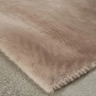 Gångmatta Rabbit Fur Taupe