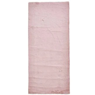 Gångmatta Rabbit Fur Rosa