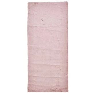 Rabbit Fur Rosa 80x300 cm