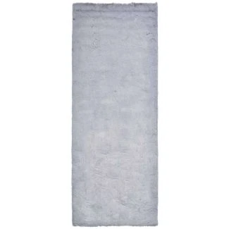Gångmatta Rabbit Fur Silver