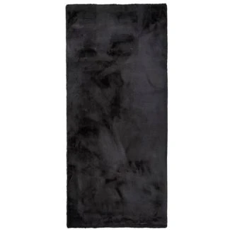 Gångmatta Rabbit Fur Svart