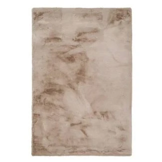 Rabbit Fur Taupe Pälsmatta