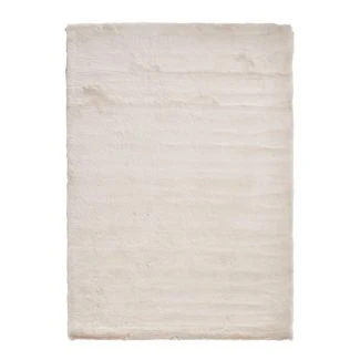 Rabbit Fur Beige 160x230 cm