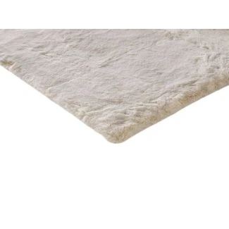 Rabbit Fur Beige 80x300 cm