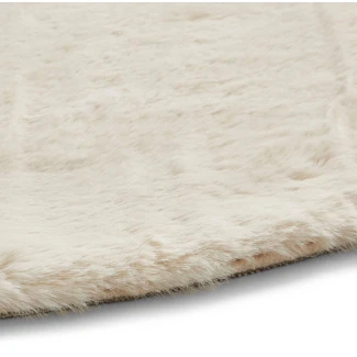 Gångmatta Rabbit Fur Beige