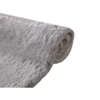 Rabbit Fur Silver 230x330 cm