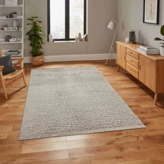 Reno Stone Beige Tvättbar Matta
