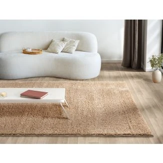 Denna produkten heter Softy, tillverkad av Polypropylen material med en vacker Mörkbeige färg - SE Mattor