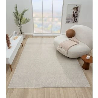 Denna produkten heter Tokyo, tillverkad av Polypropylen material med en vacker Offwhite färg - SE Mattor