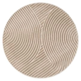 Rund Bella Spin Mörkbeige