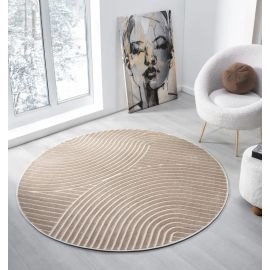 Rund Bella Spin Mörkbeige